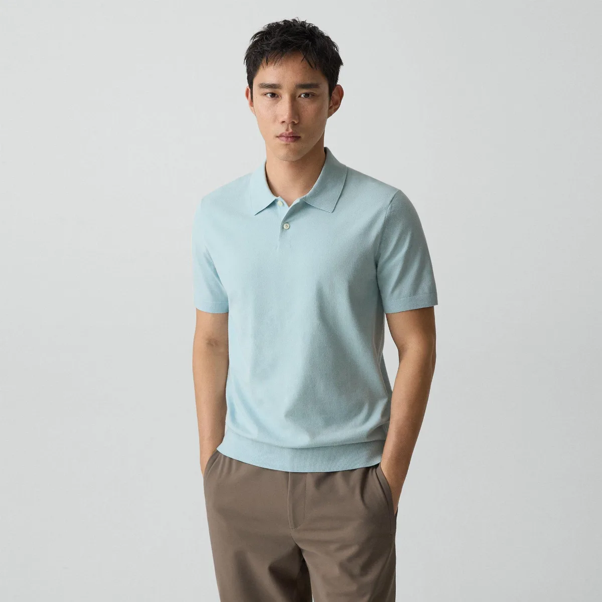 Soris Polo Shirt in Light Bilen