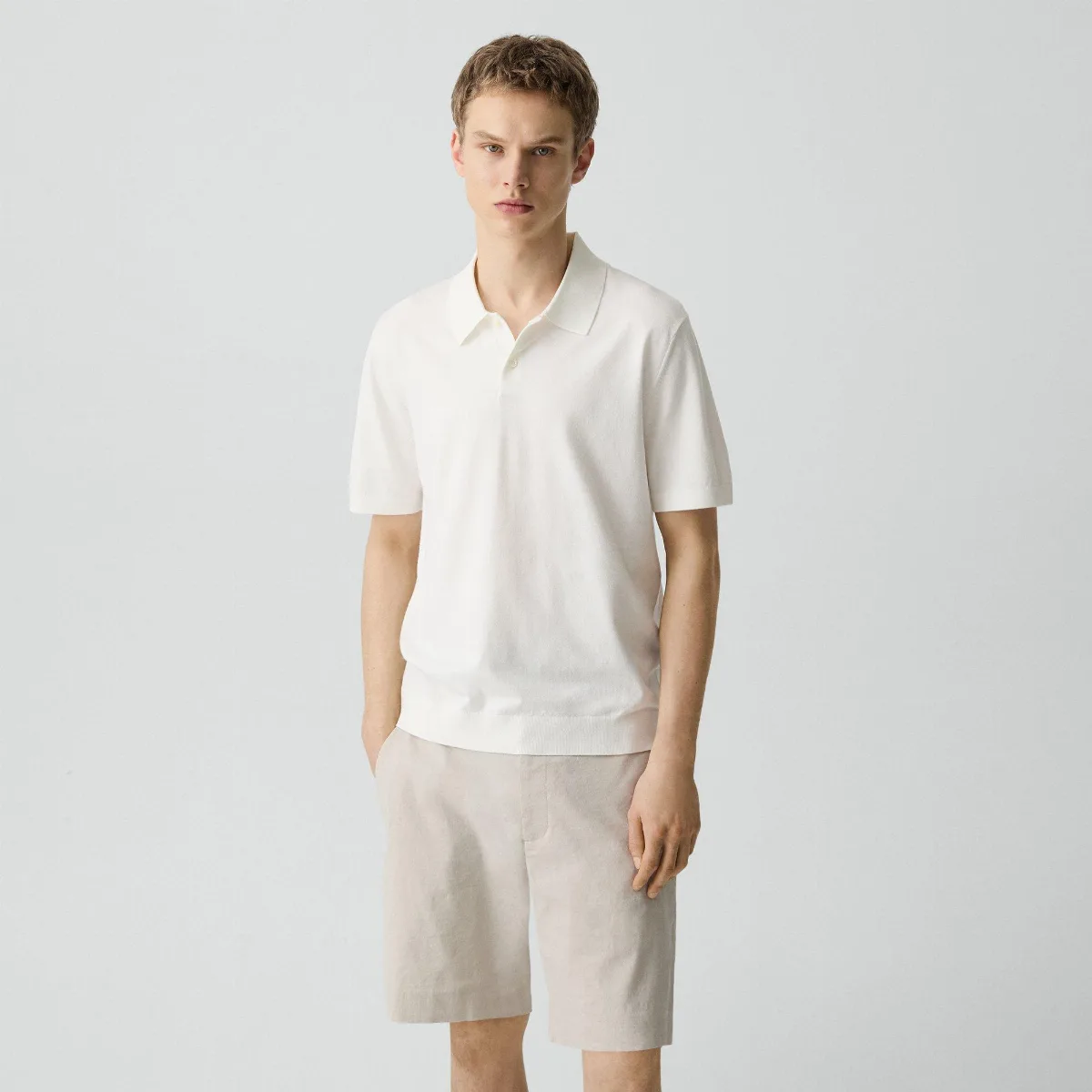 Soris Polo Shirt in Light Bilen