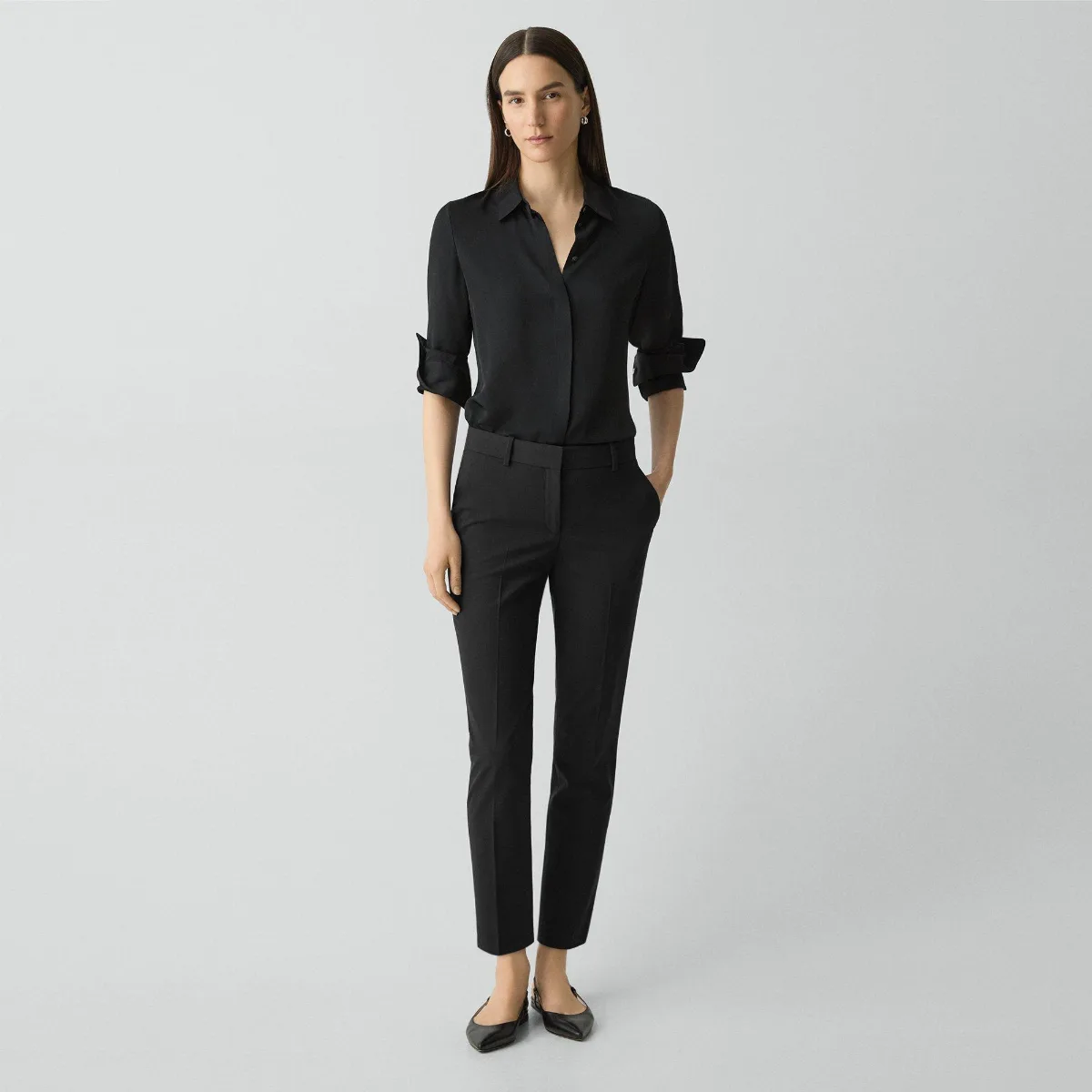 Treeca Pant in Good Wool