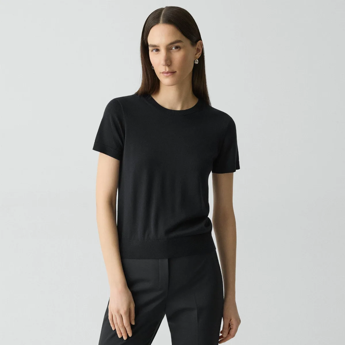 Sweater Tee in Regal Wool by Theory