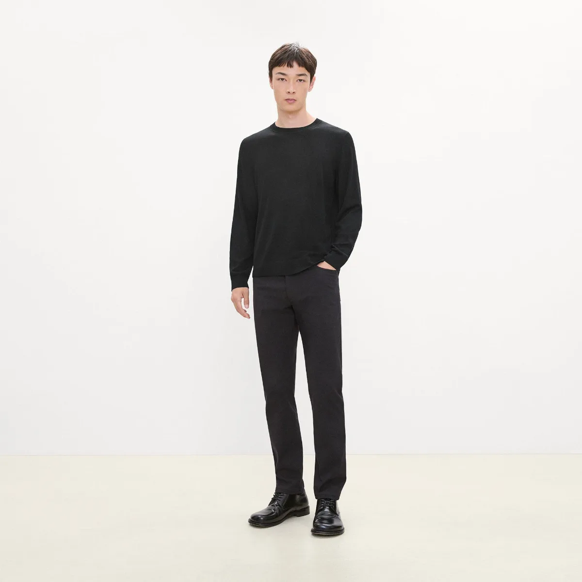 Crewneck Sweater in Regal Wool by Theory