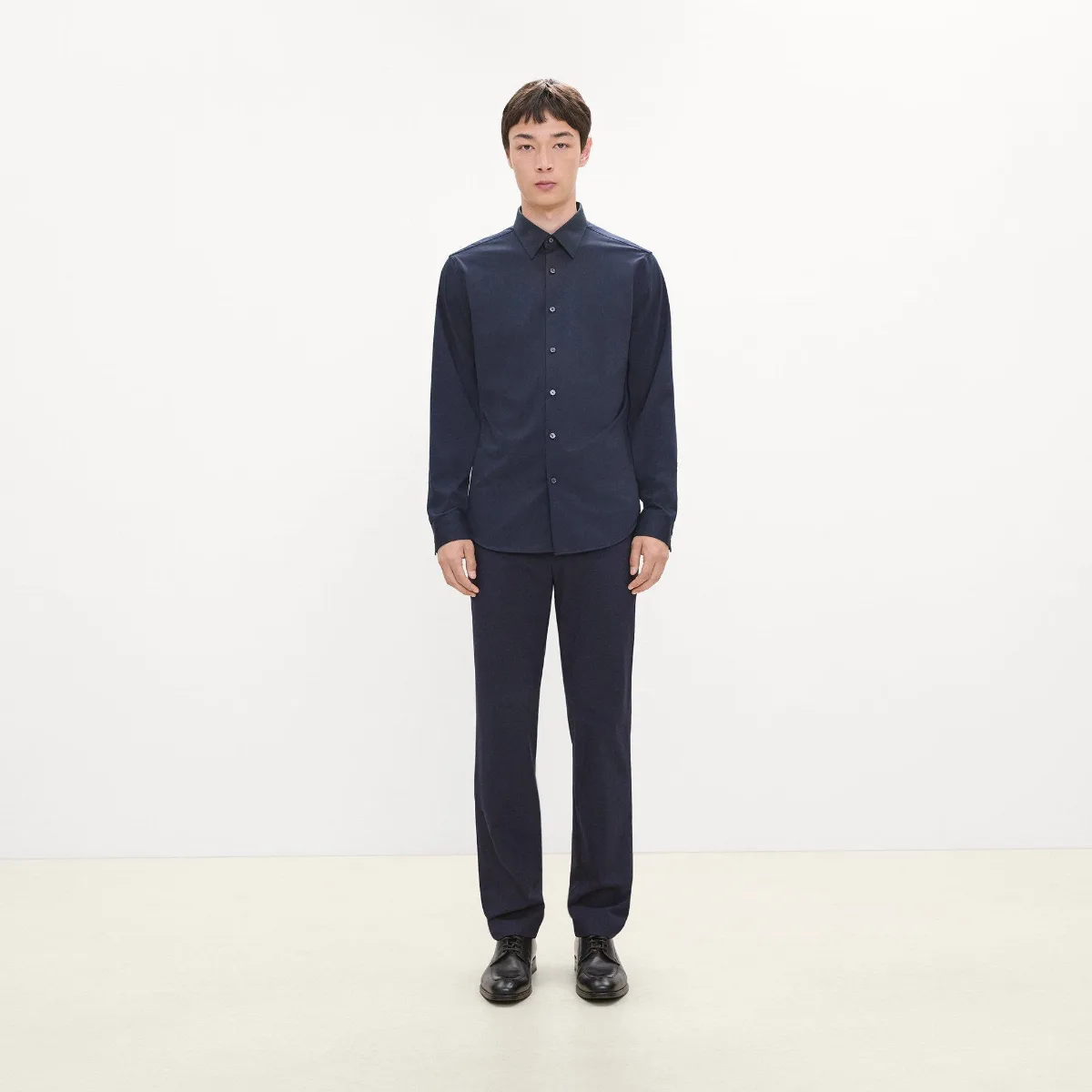 Sylvain Shirt in Structure Knit by Theory