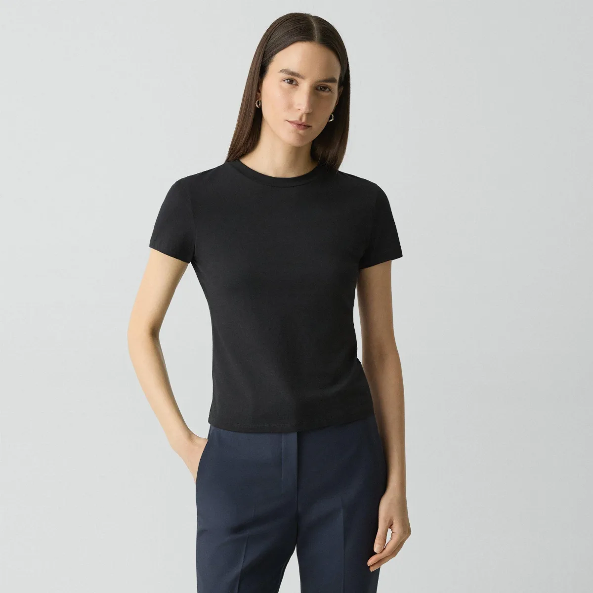 Tiny Tee in Organic Cotton by Theory
