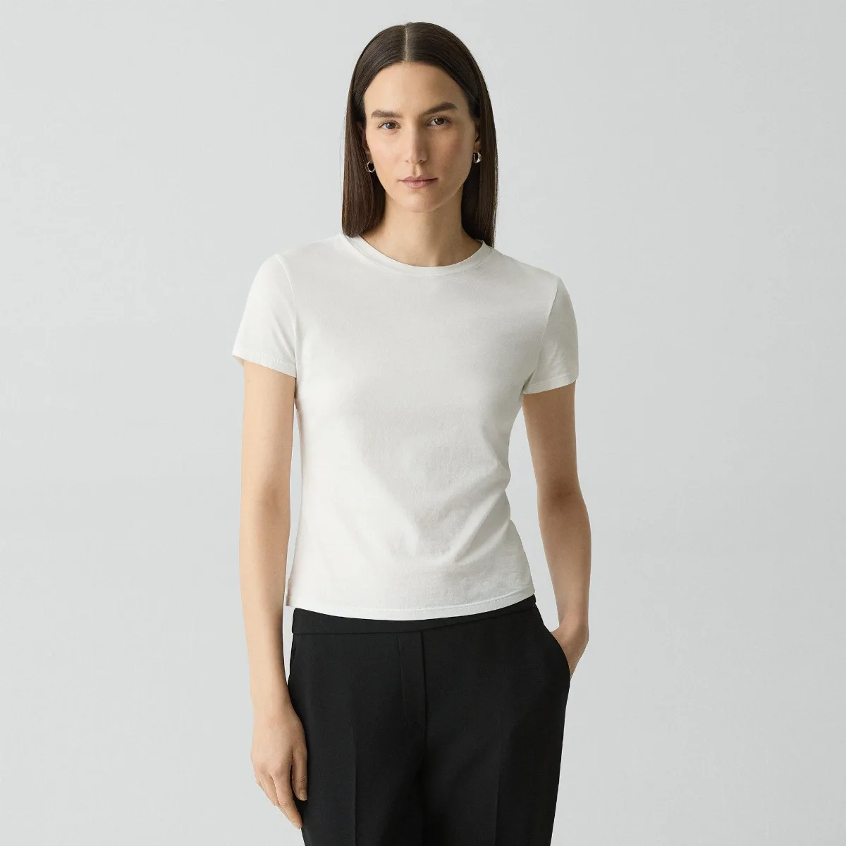 Tiny Tee in Organic Cotton by Theory