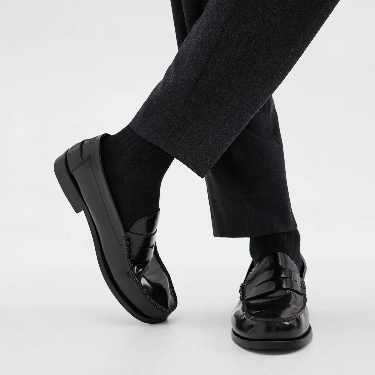 Trouser Socks in Merino Wool by Theory