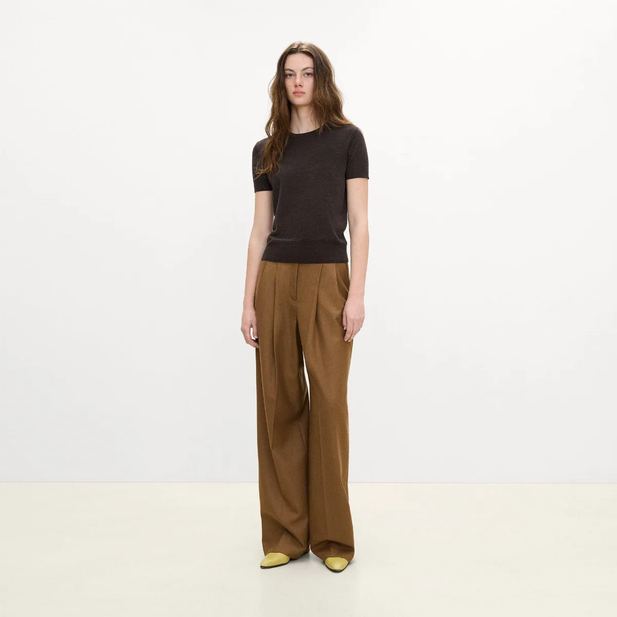 Sweater Tee in Regal Wool by Theory