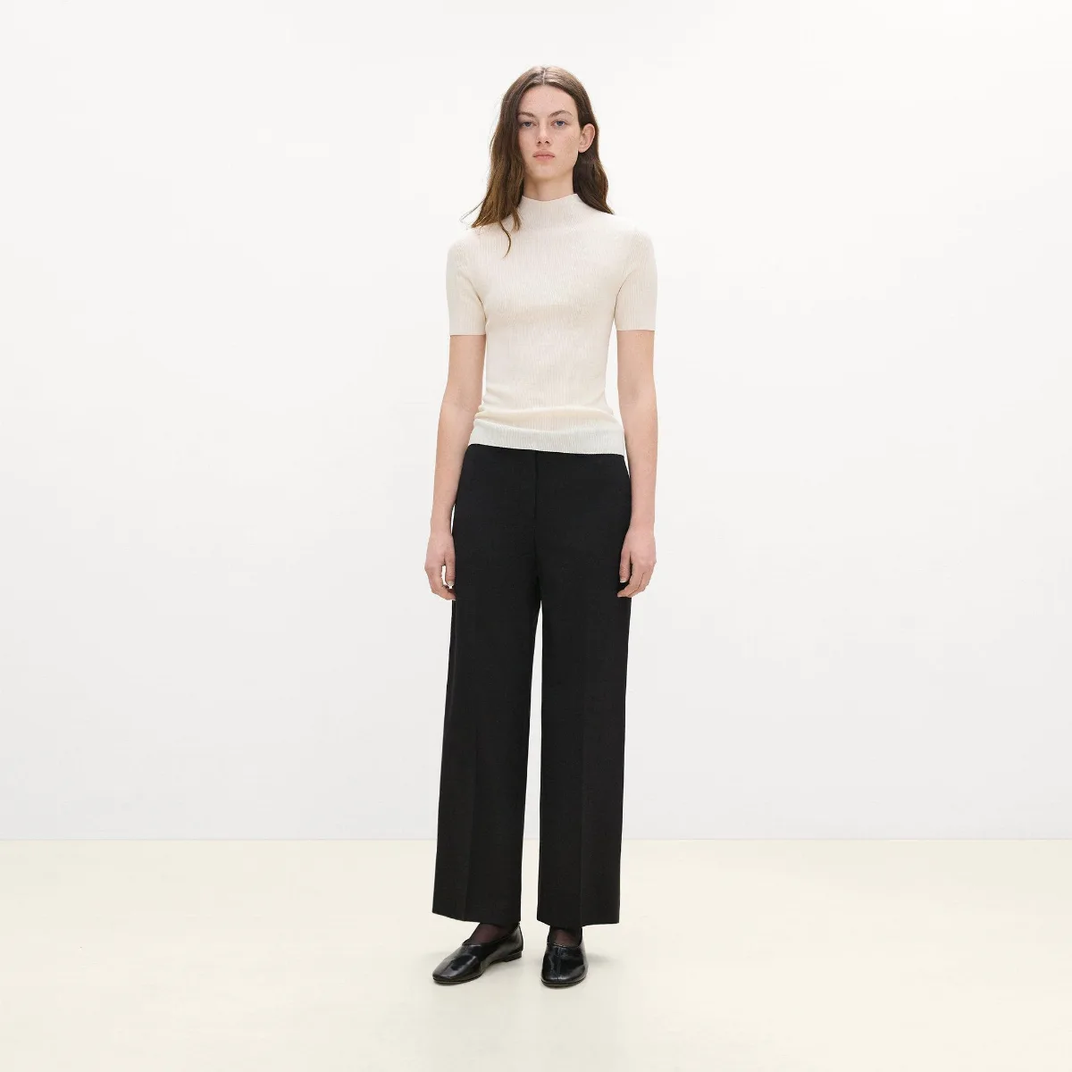 Classic Straight Pant in Good Wool