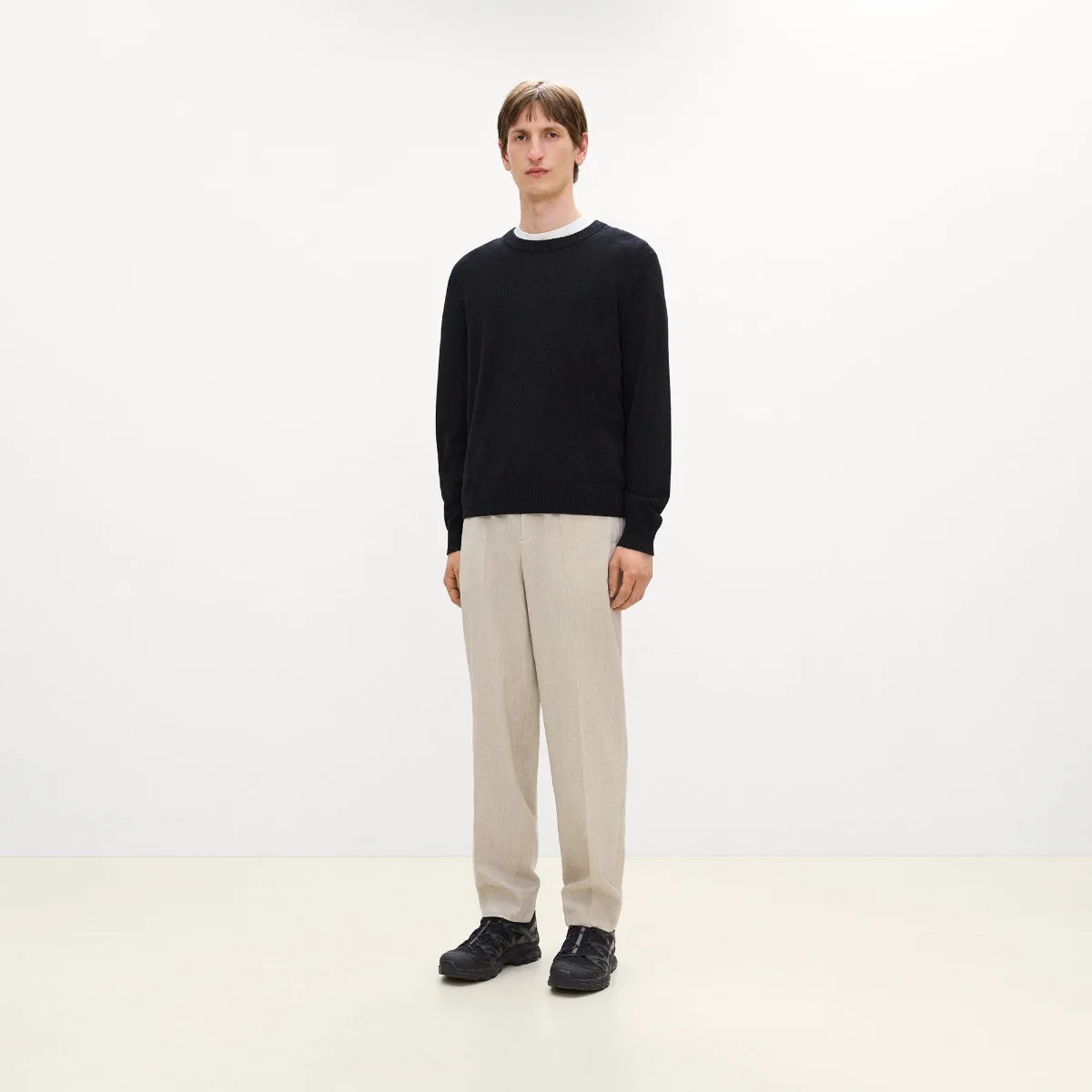 Hilles Crewneck Sweater in Cashmere by Theory