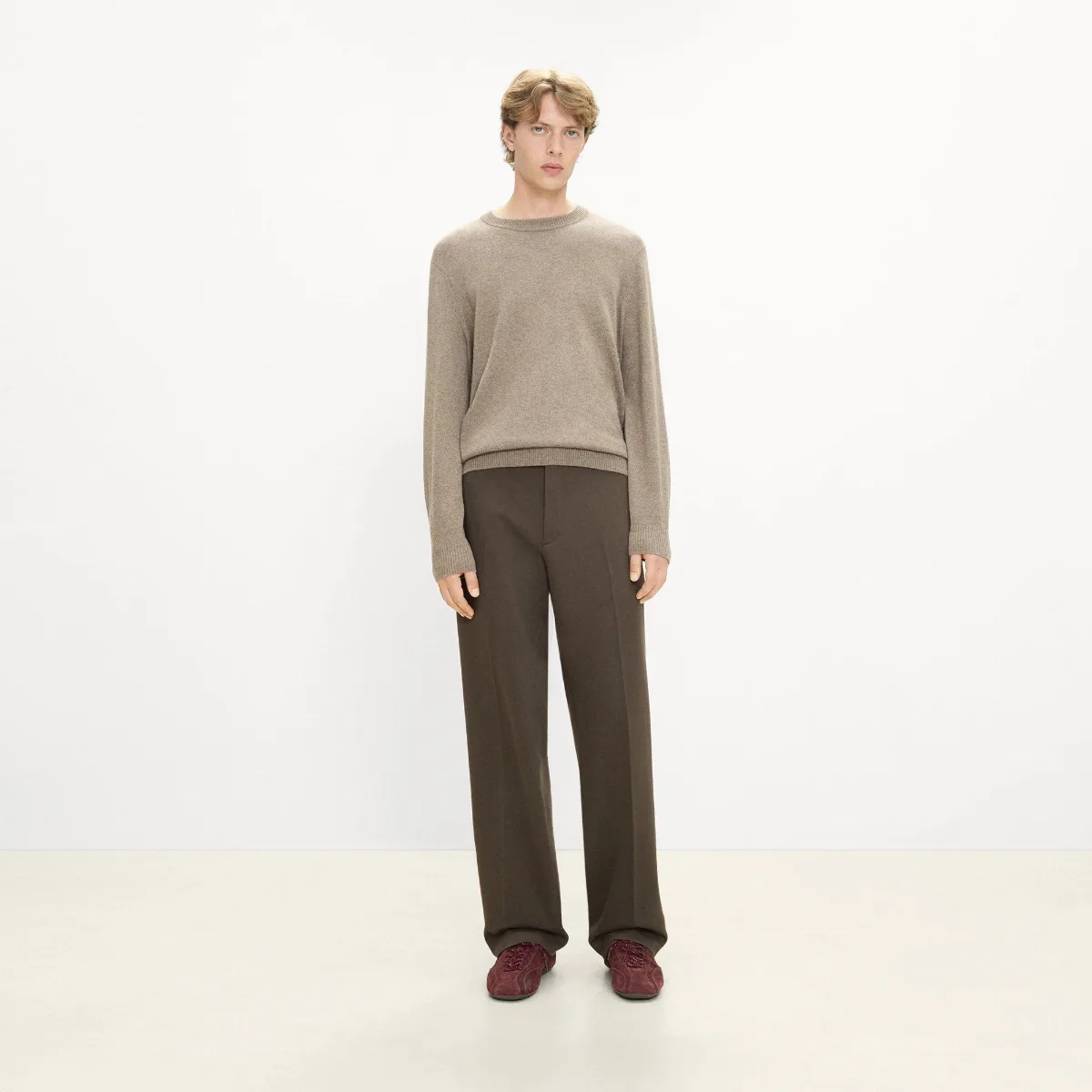 Hilles Crewneck Sweater in Cashmere by Theory