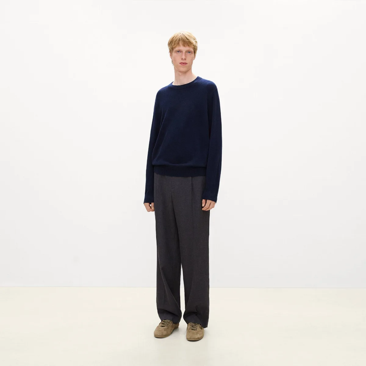 Hilles Crewneck Sweater in Cashmere by Theory