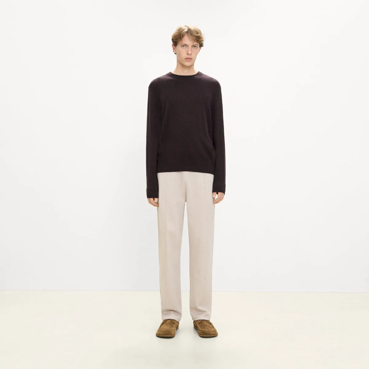 Hilles Crewneck Sweater in Cashmere by Theory