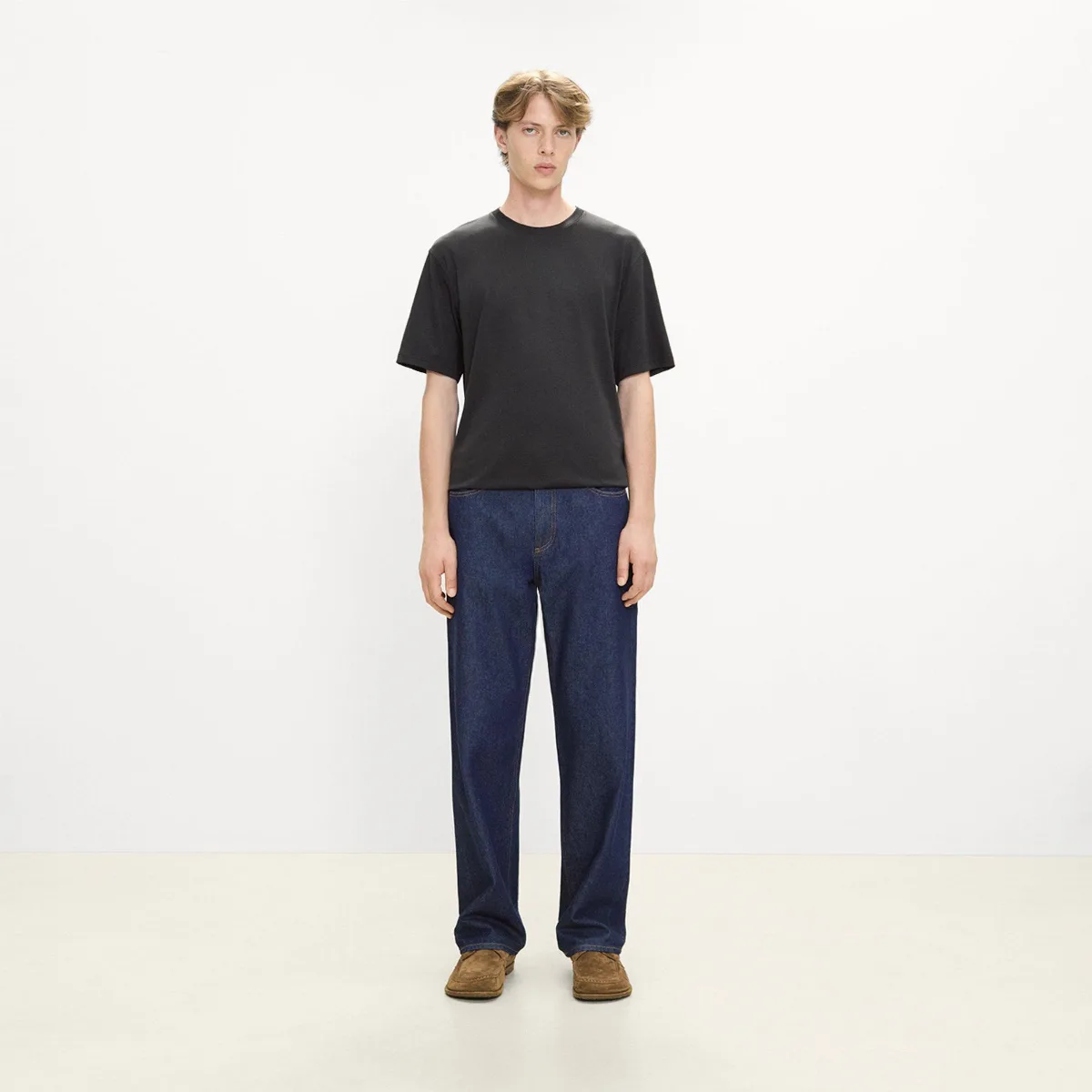 Relaxed Tee in Cotton Jersey