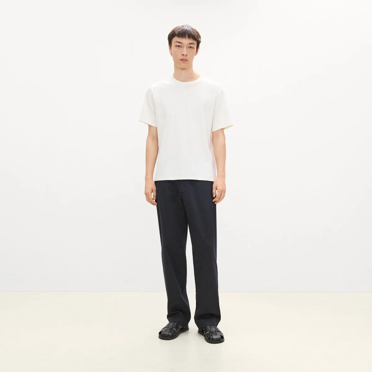 Relaxed Tee in Cotton Jersey by Theory