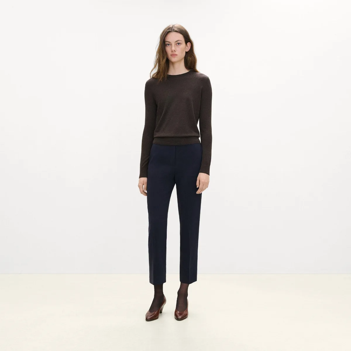 Treeca Pull-On Pant in Admiral Crepe