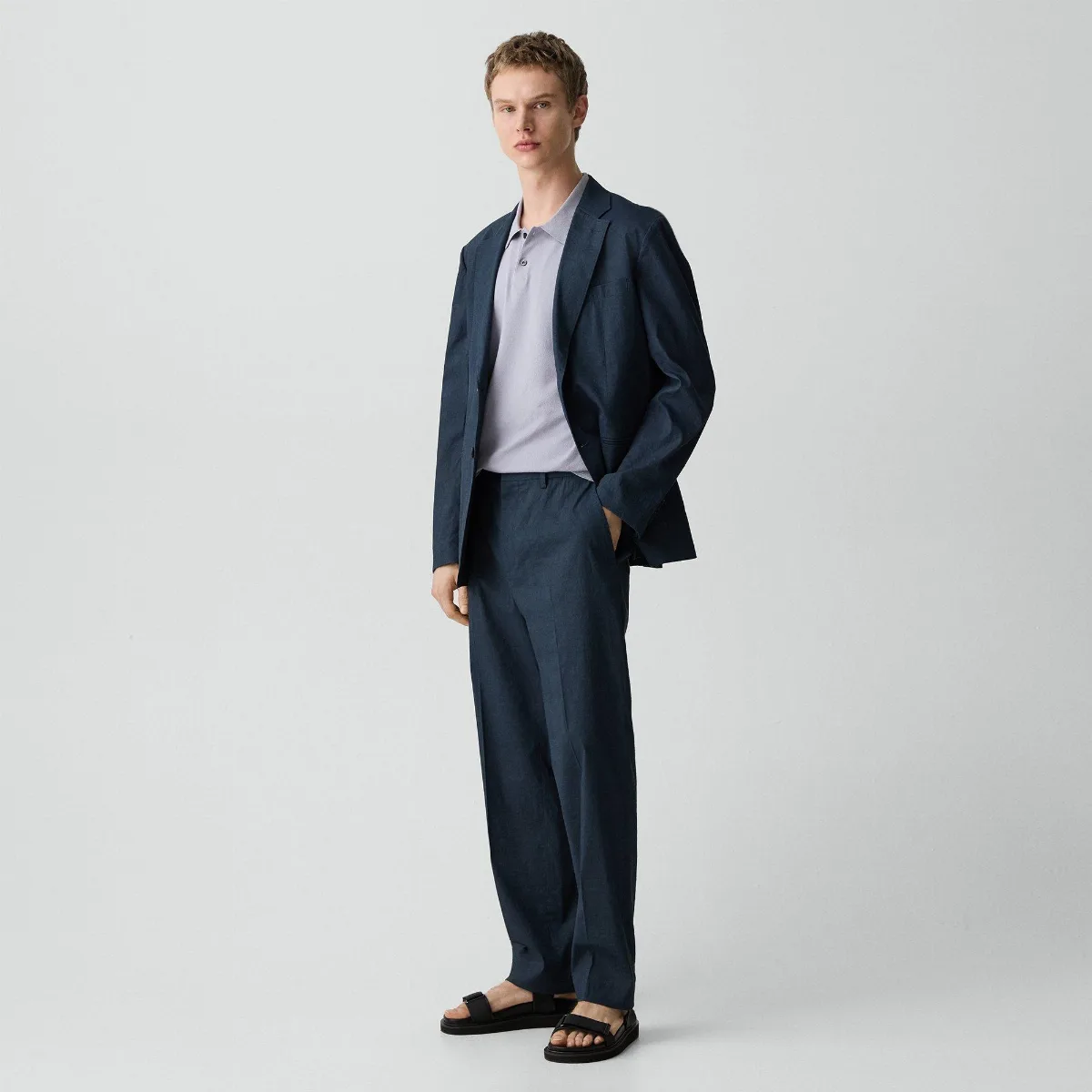 Standard Pant in Good Linen by Theory