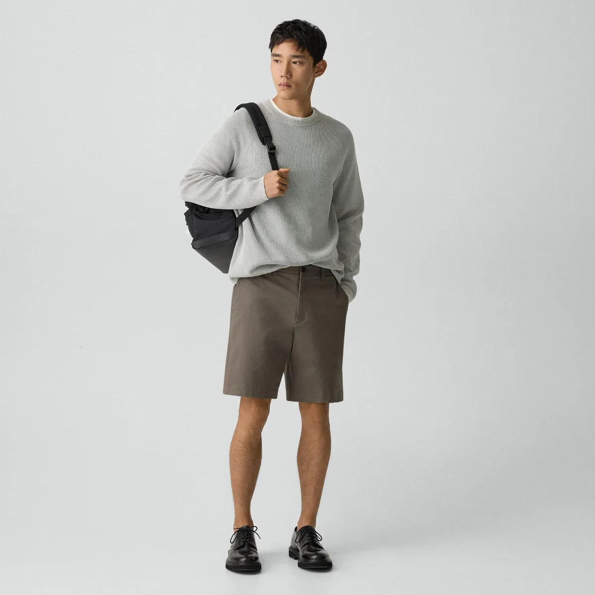 Standard Chino Short in Moonsoft Cotton by Theory