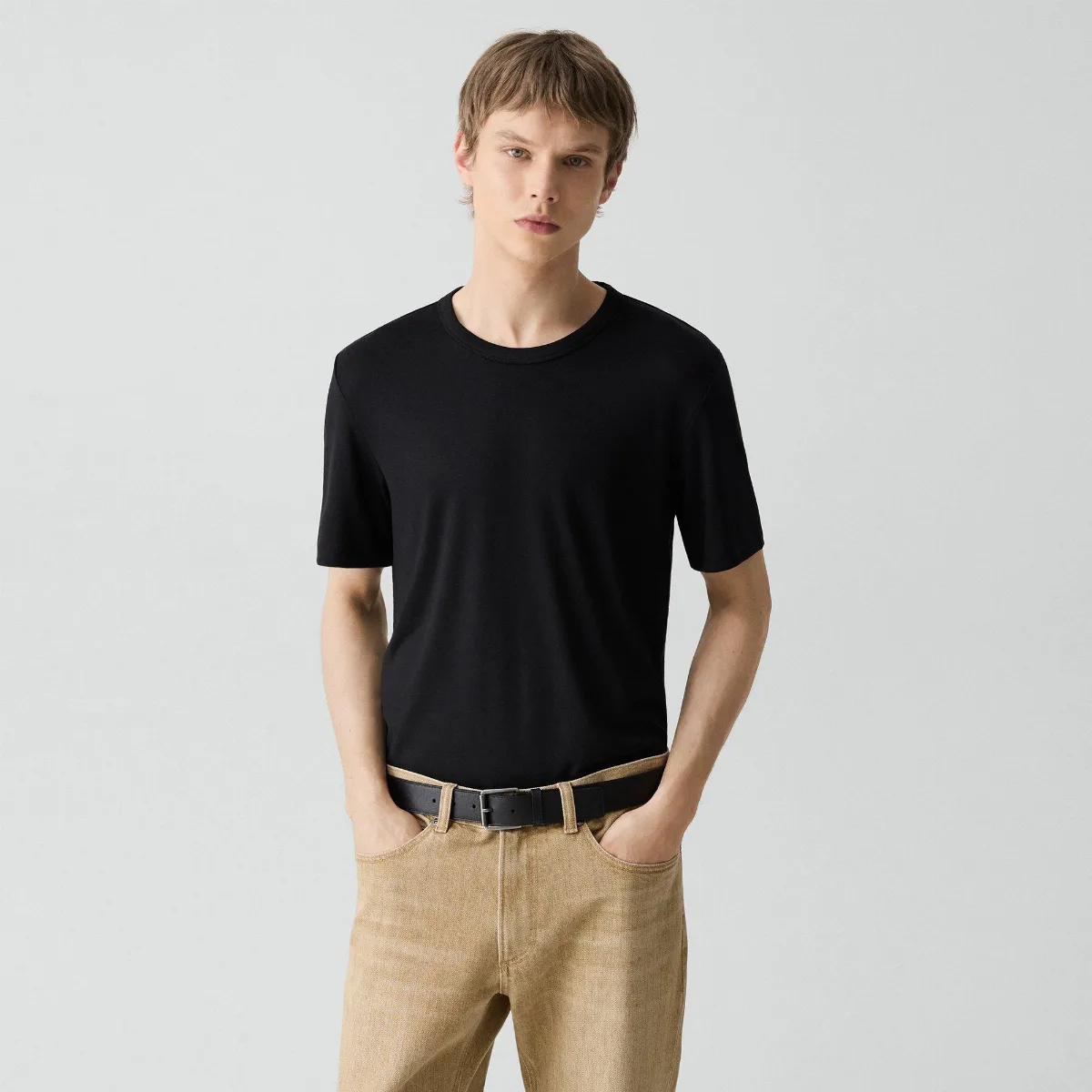 Essential Tee in Anemone Modal Jersey by Theory