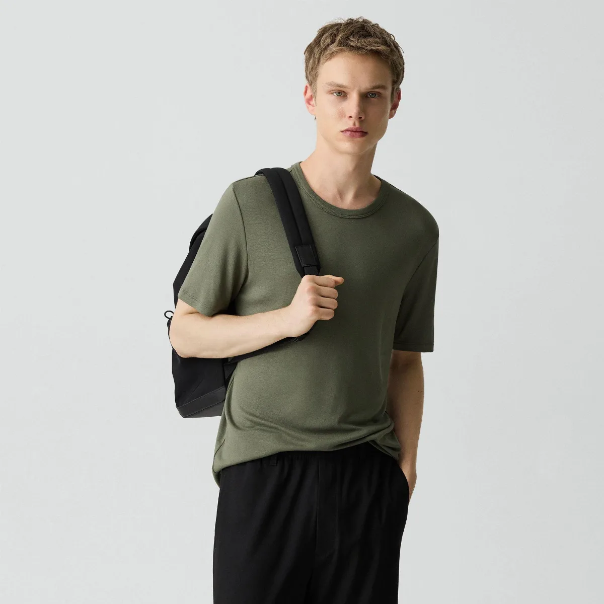 Essential Tee in Anemone Modal Jersey by Theory