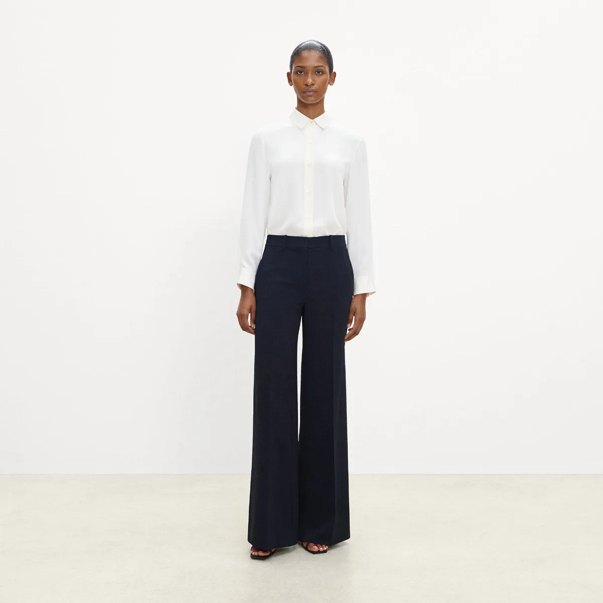 Fluid Flare Pant, 33 in Admiral Crepe