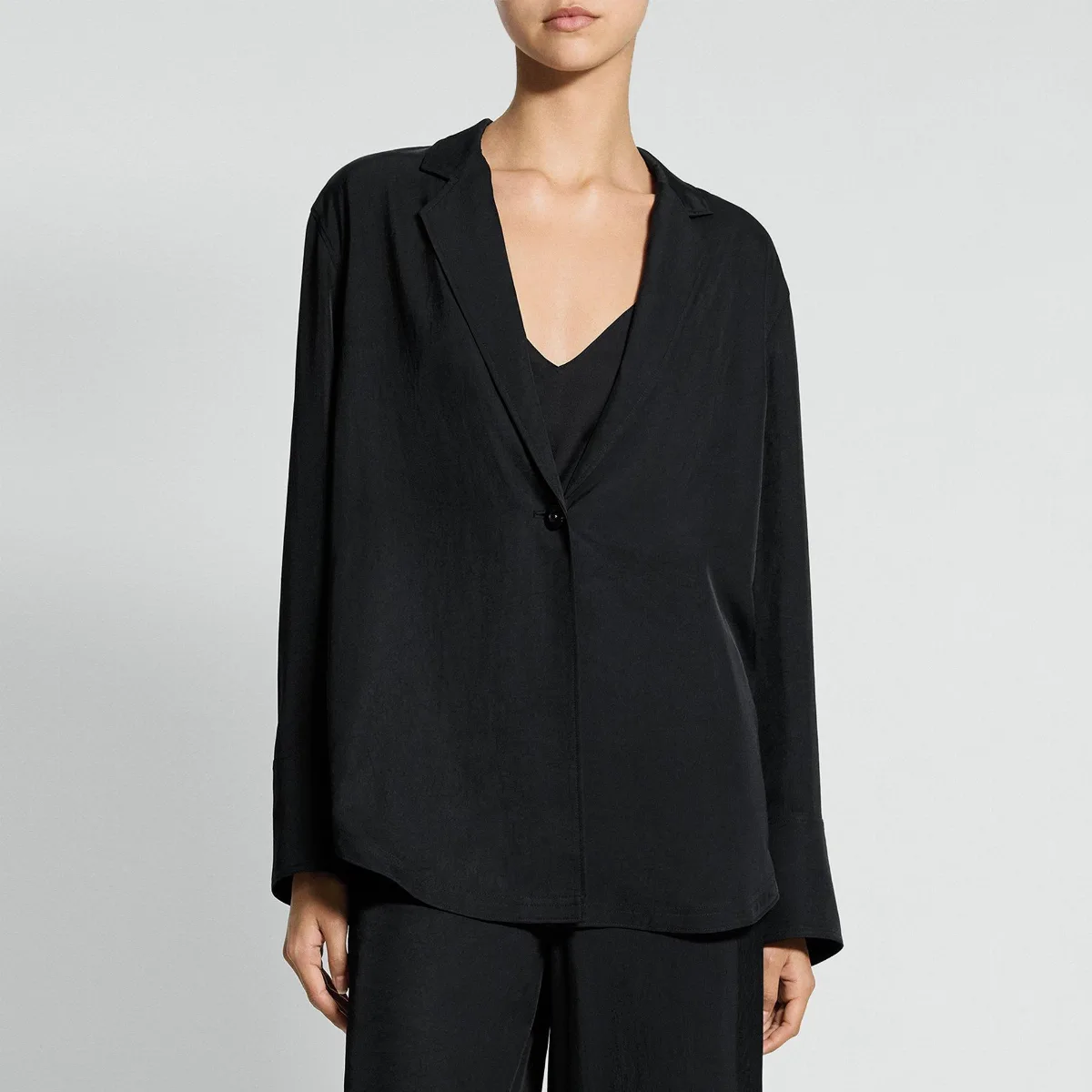 Airy Blazer in Washed Twill by Theory