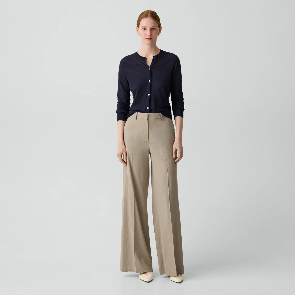 Wide-Leg Pant in Good Linen