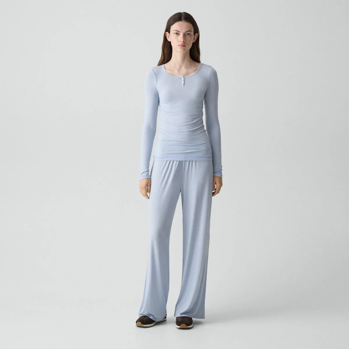 Fluid Pull-On Pant in Lounge Jersey by Theory