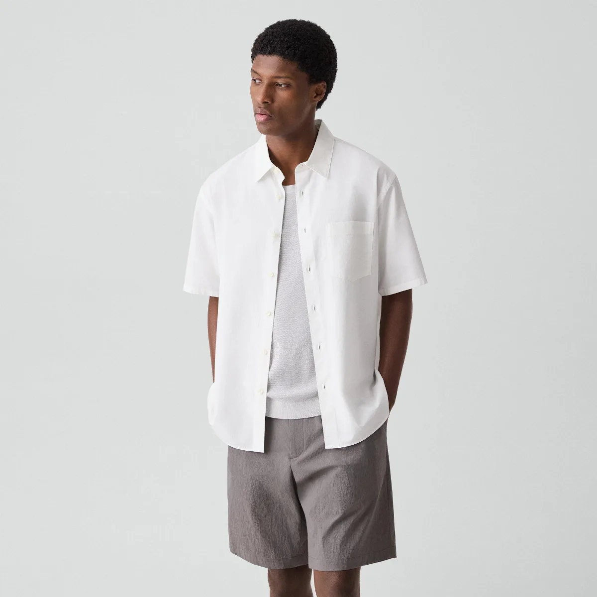 Weekend Short-Sleeve Shirt in Weekend Cotton
