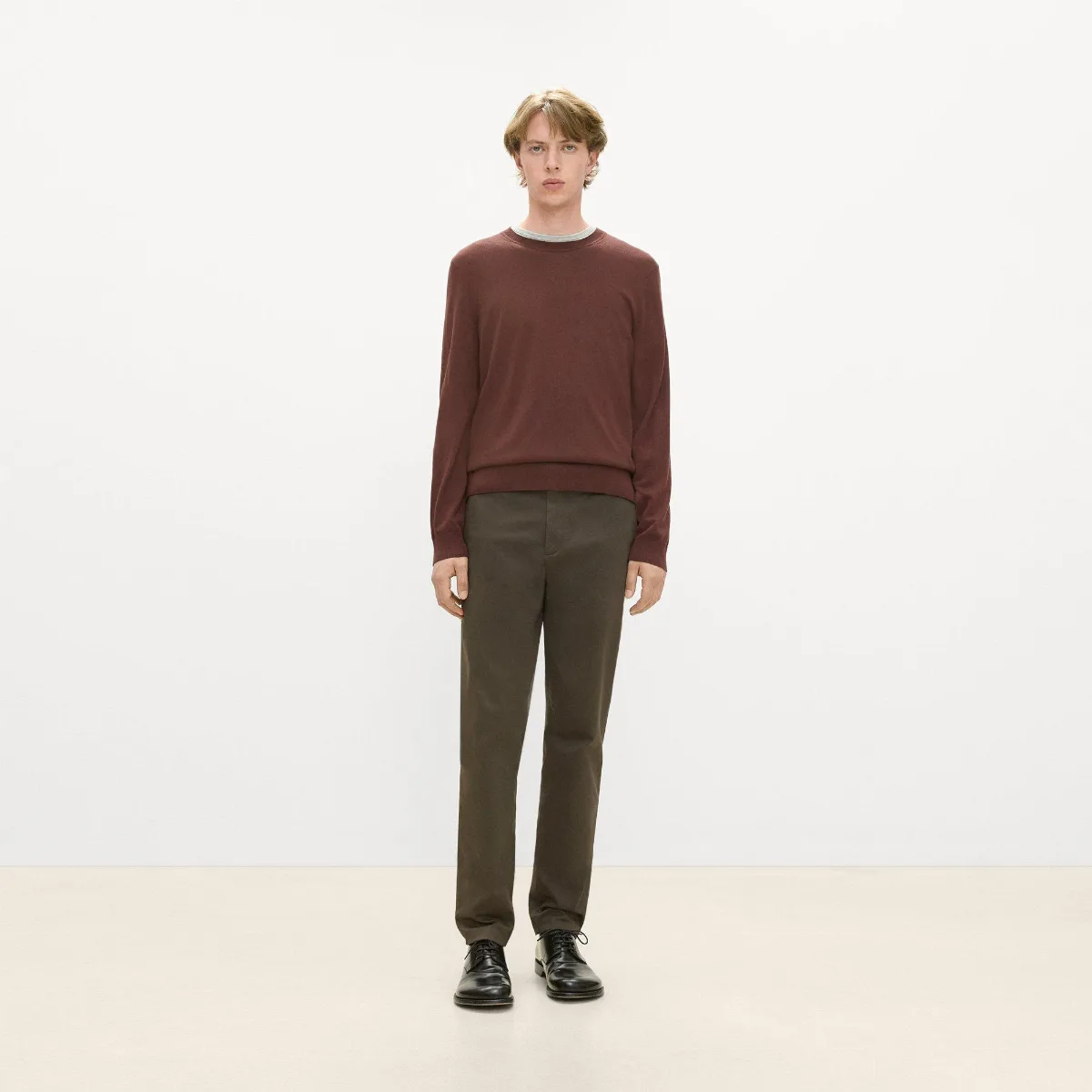 Crewneck Sweater in Regal Wool by Theory