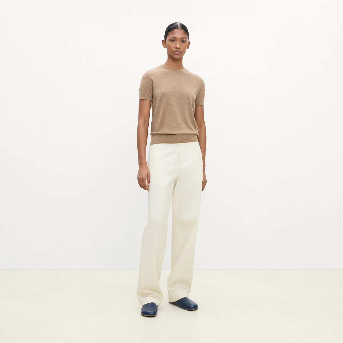 Sweater Tee in Regal Wool by Theory