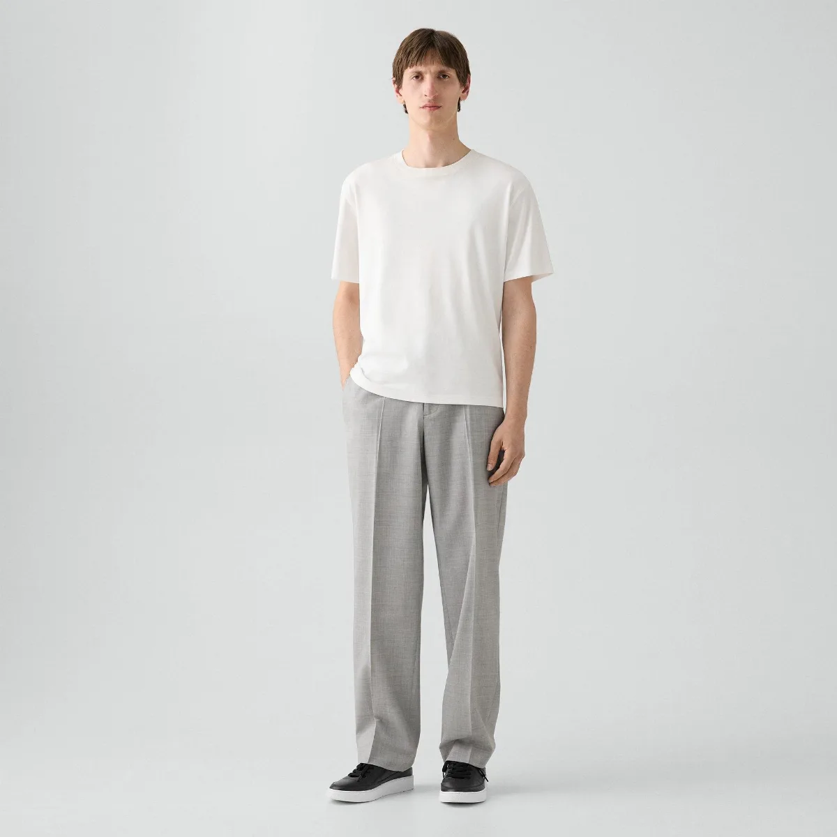 Sneaker in Leather by Theory
