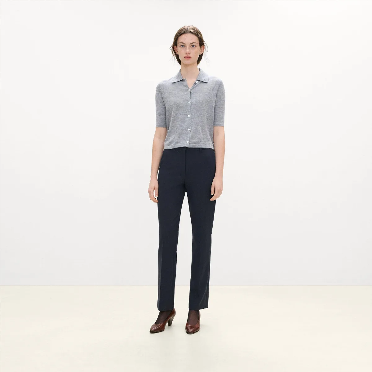 Marcee Pant in Good Wool