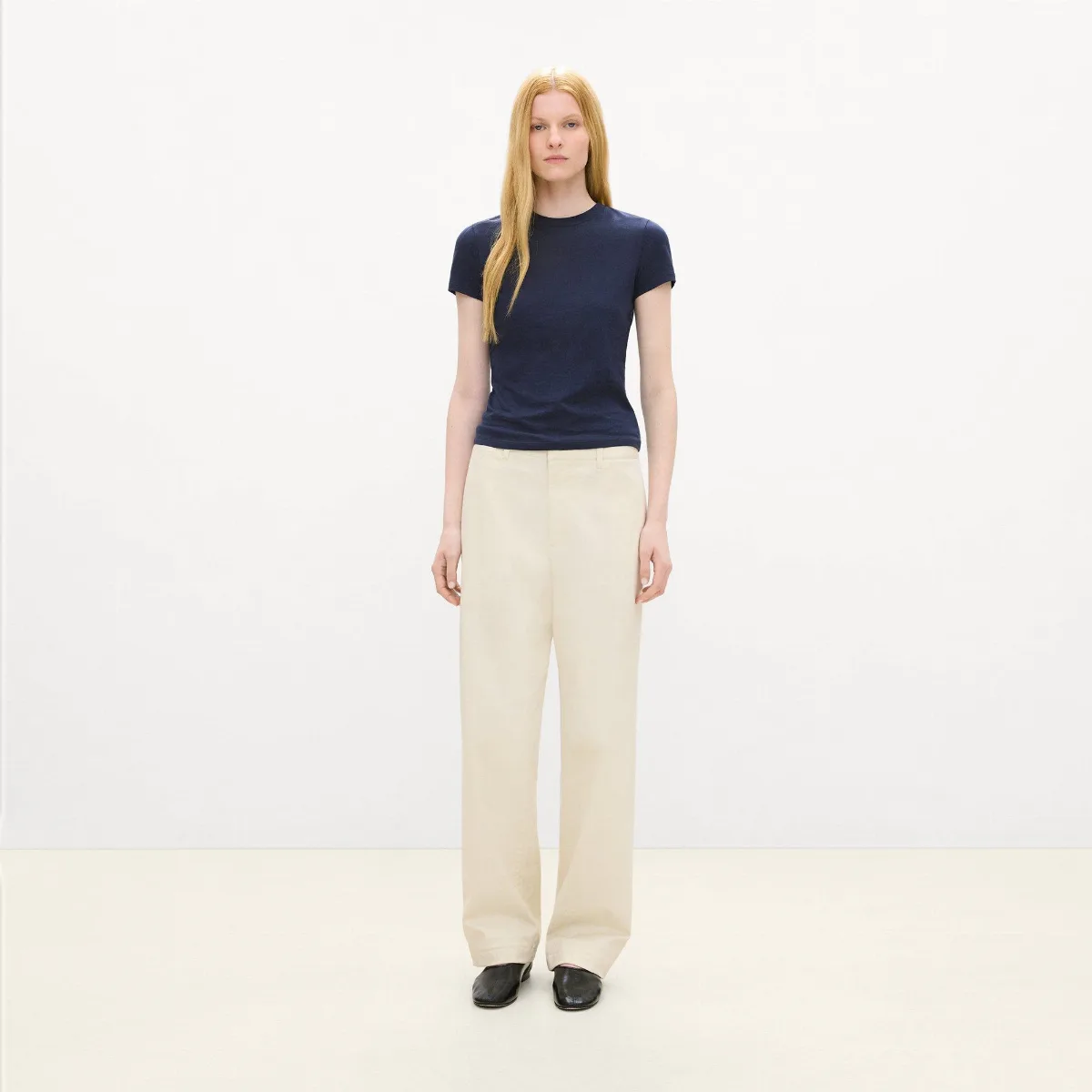 Tiny Tee in Organic Cotton by Theory