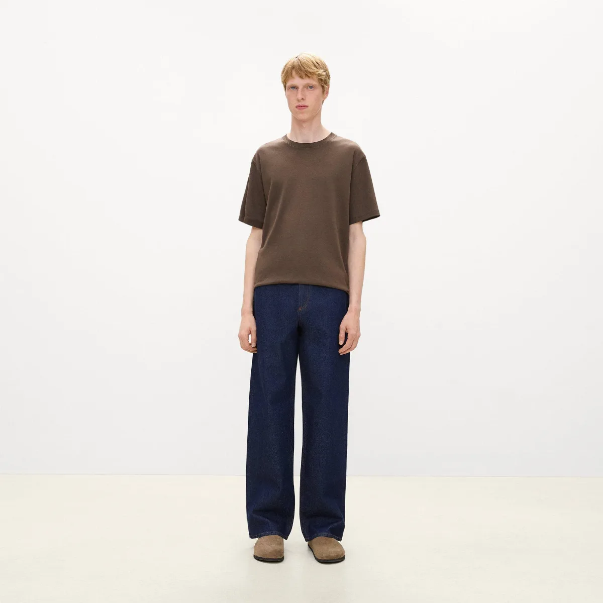 Relaxed Tee in Cotton Jersey