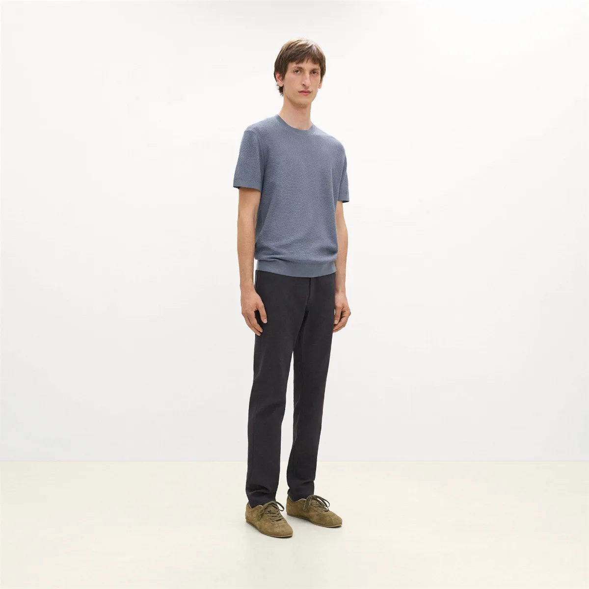 Soris Tee in Light Bilen by Theory