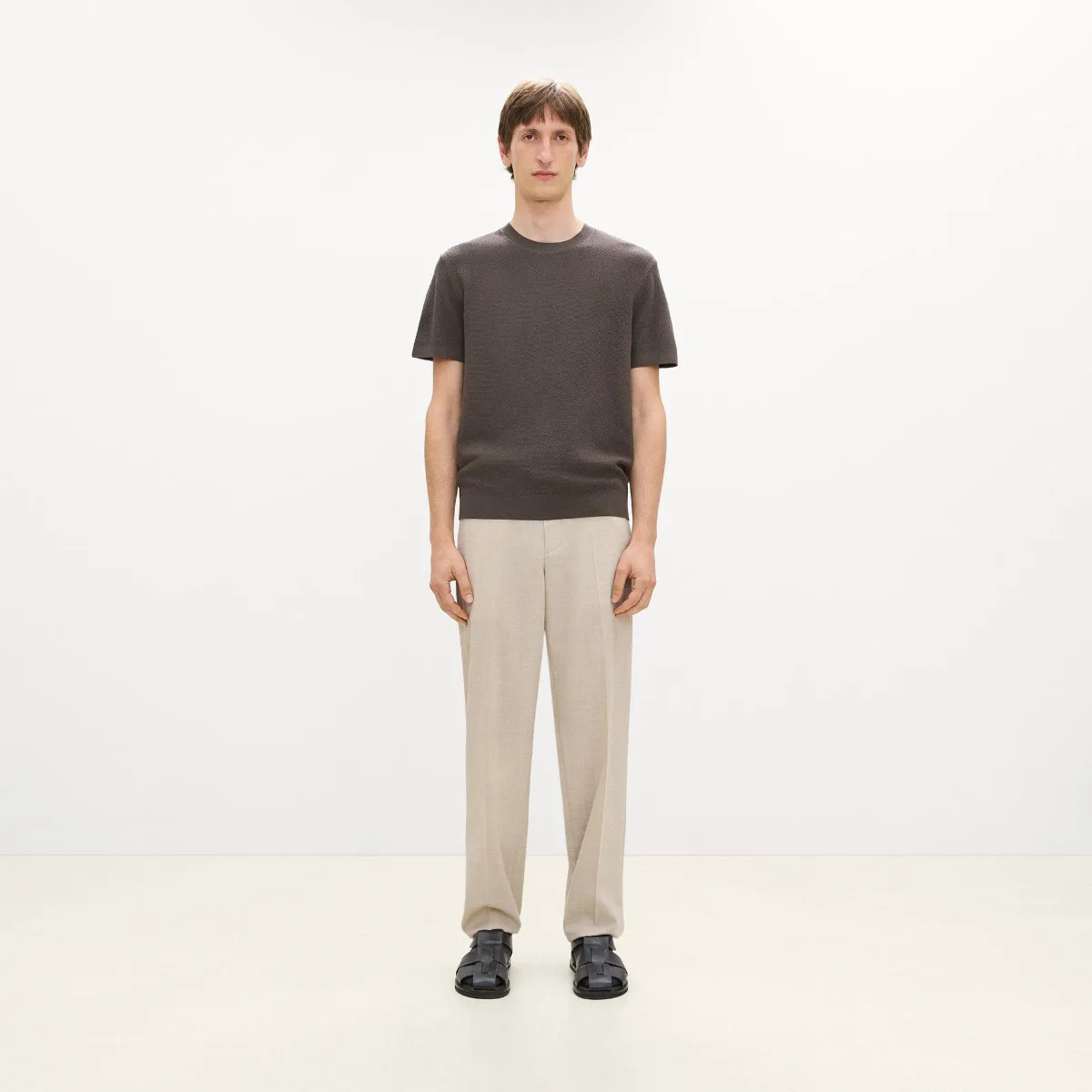 Soris Tee in Light Bilen by Theory