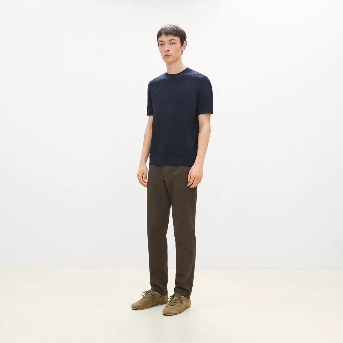 Soris Tee in Light Bilen by Theory