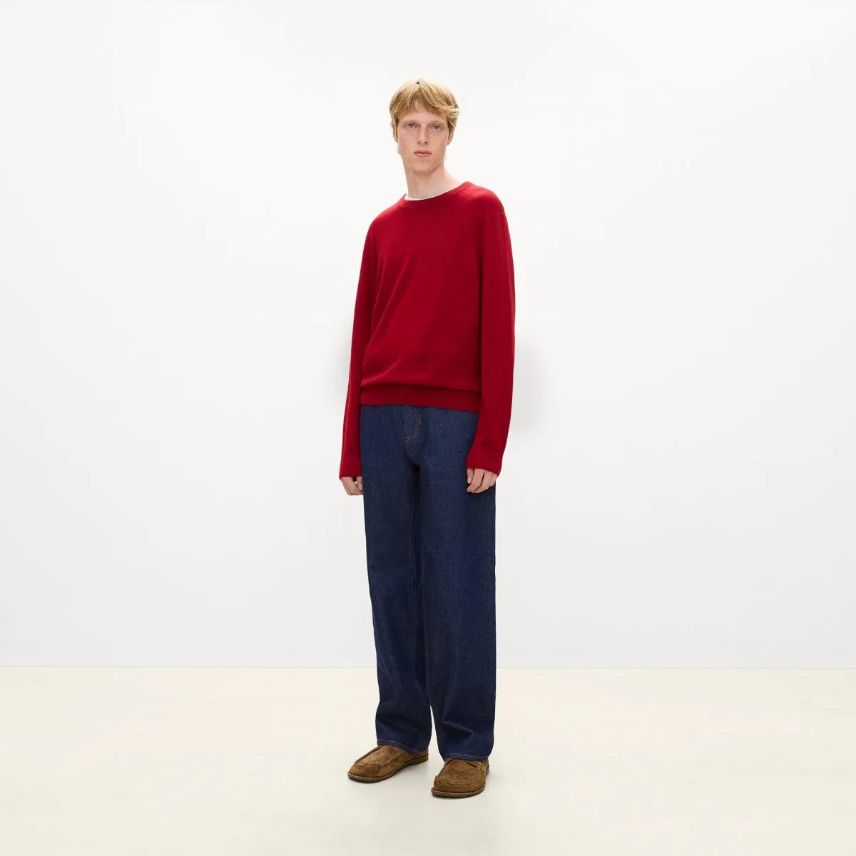 Hilles Crewneck Sweater in Cashmere by Theory