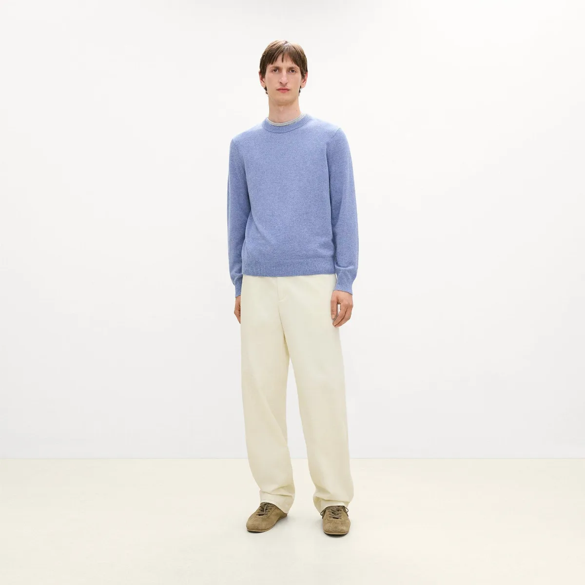 Hilles Crewneck Sweater in Cashmere by Theory