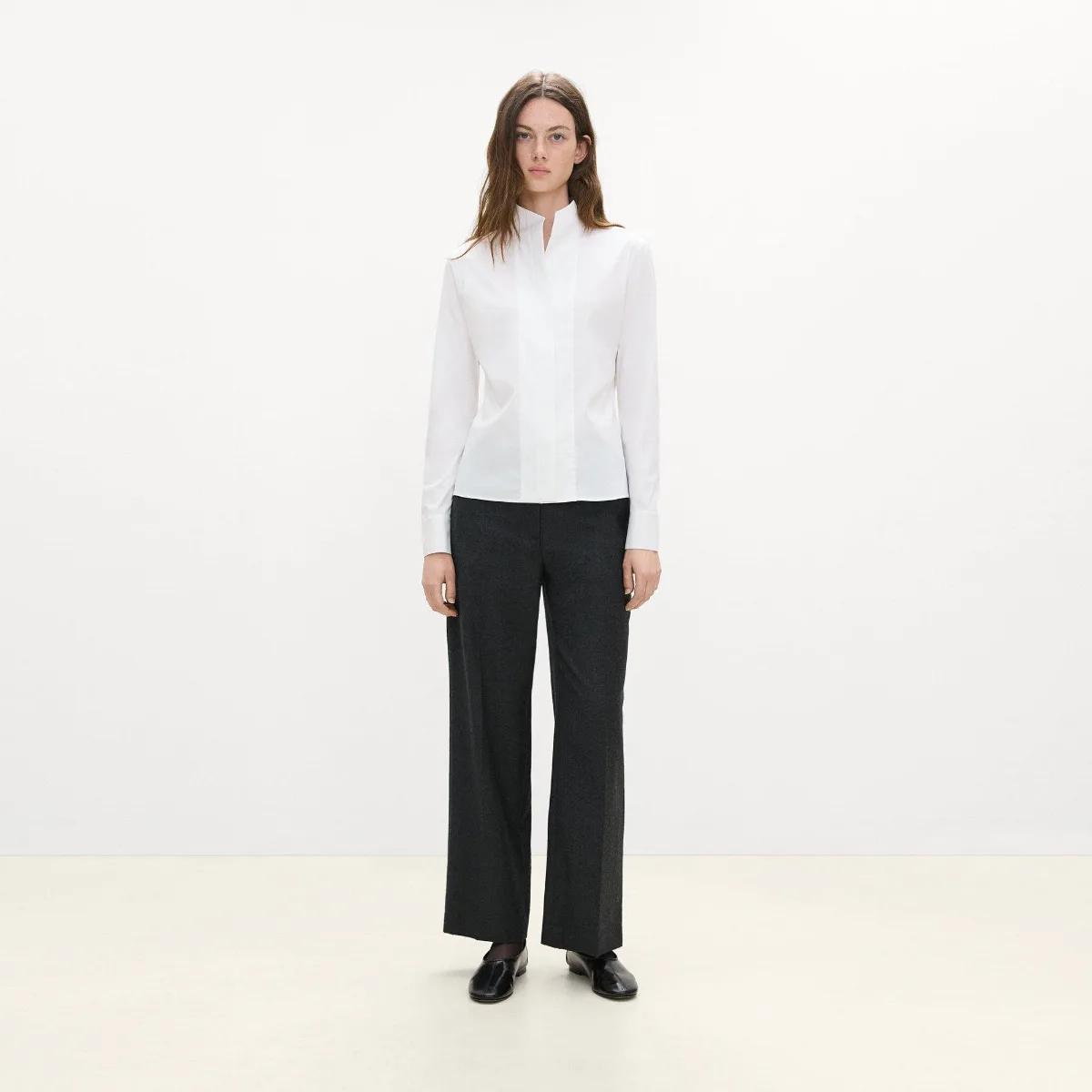 Tailored Shirt in Good Poplin by Theory