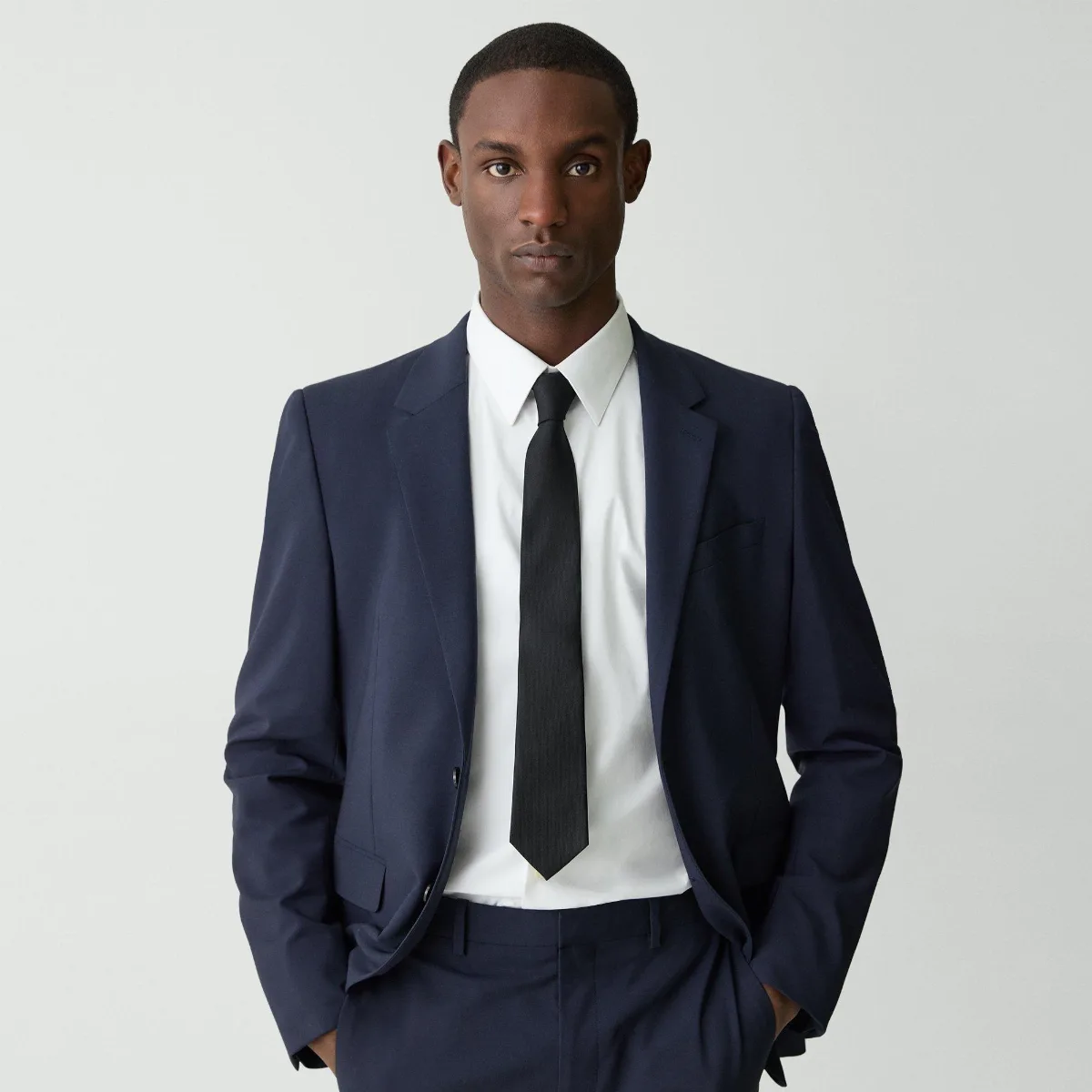 Roadster Slim Tie in Silk by Theory