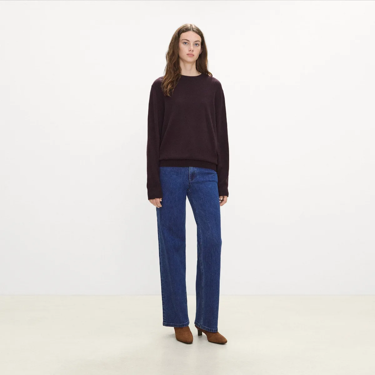 Ainsle Bootie in Suede by Theory