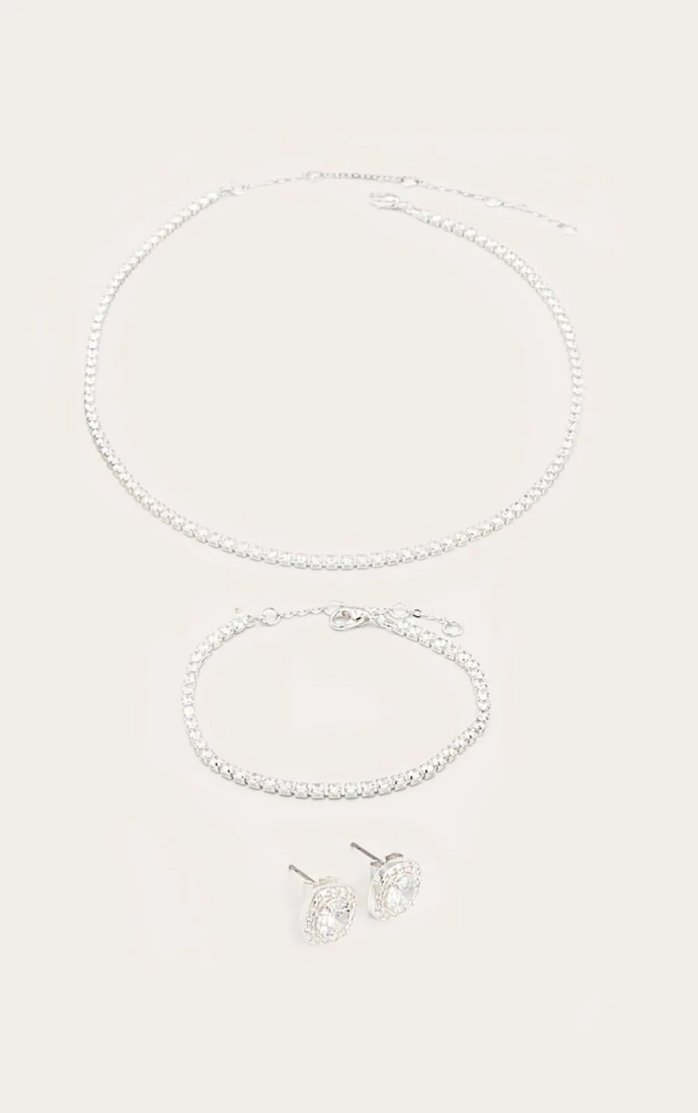 Real Silver Plated Gifting Tennis Set by PrettyLittleThing