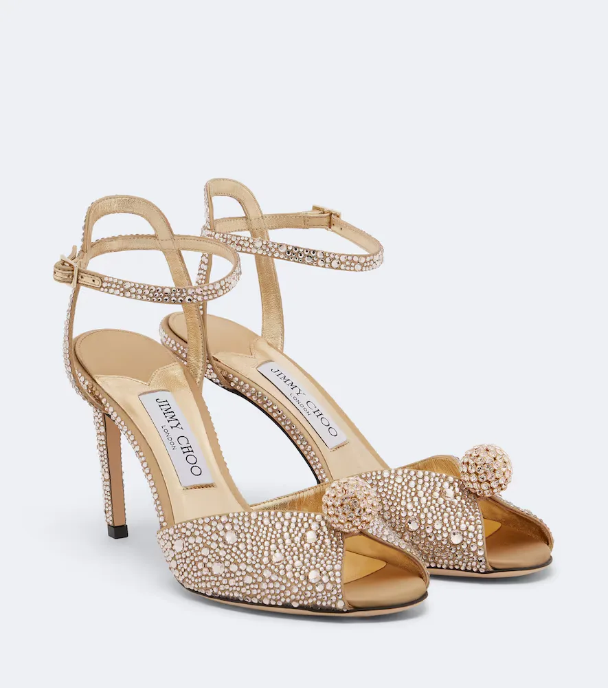 Sandales Sacora à Cristaux by Jimmy Choo