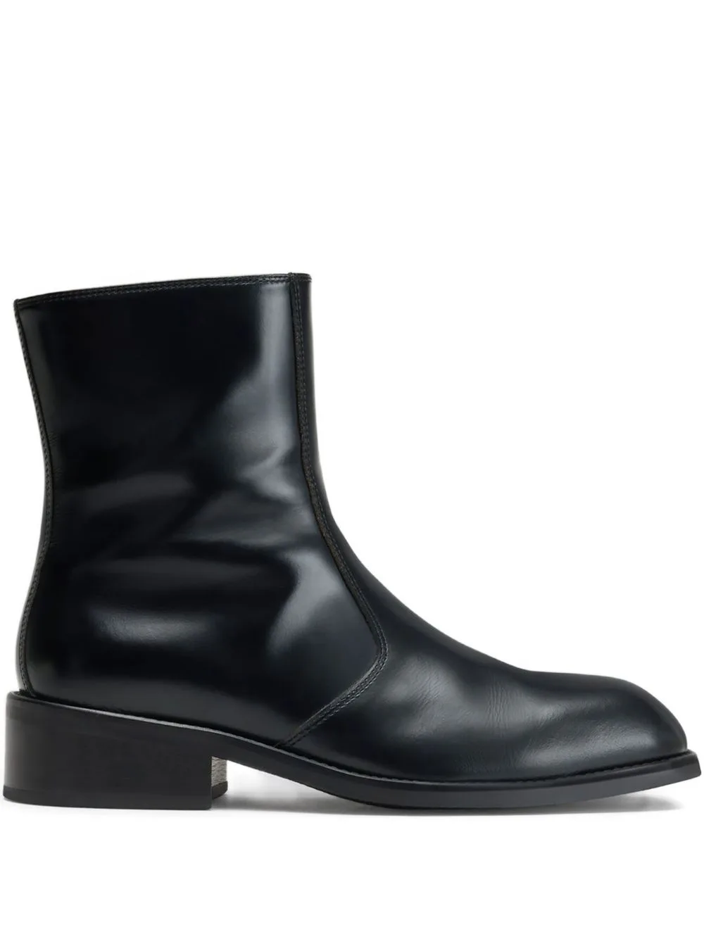 Square-Toe Boots