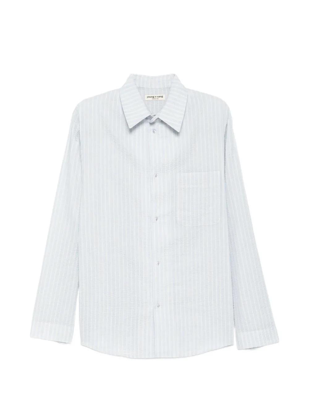 Striped Seersucker Shirt