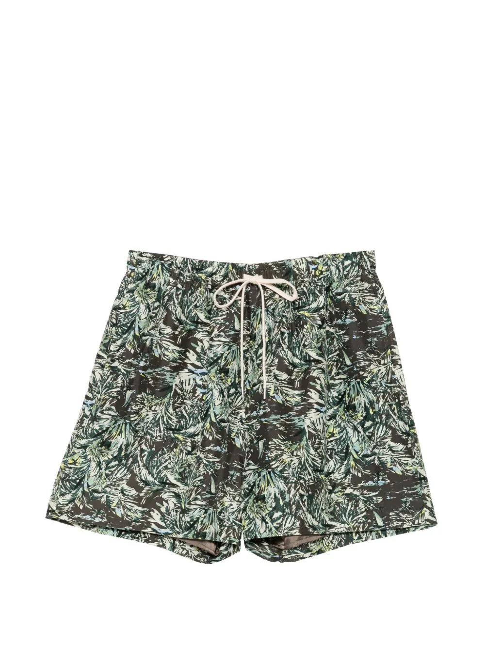 Printed Silk Shorts