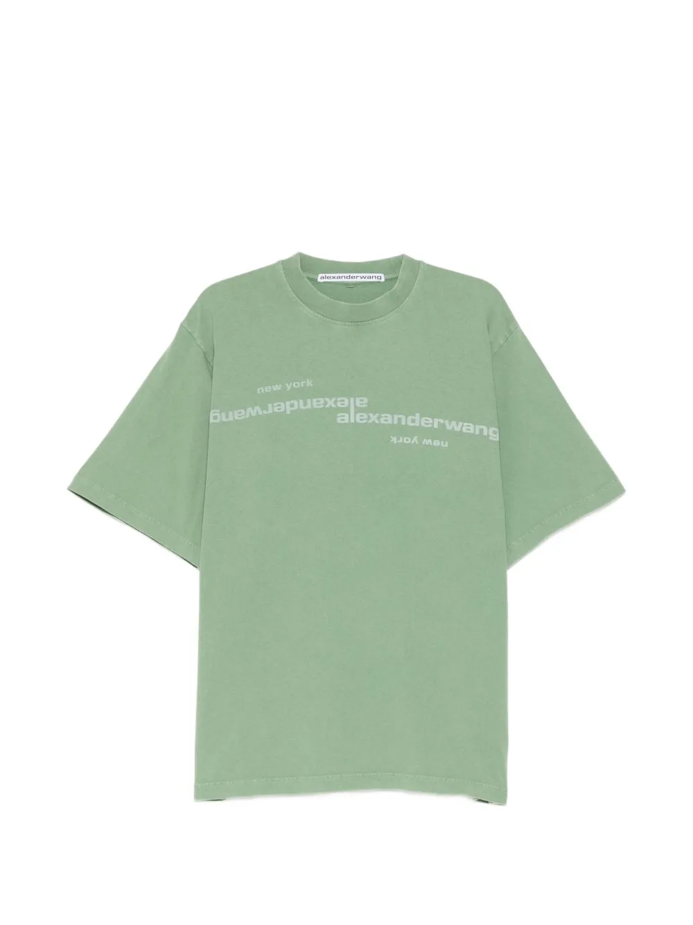 Mirrored Logo Tee by Alexander Wang