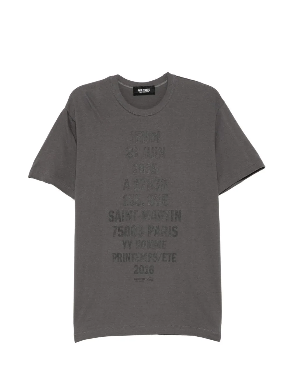 Invitation T-Shirt by Yohji Yamamoto