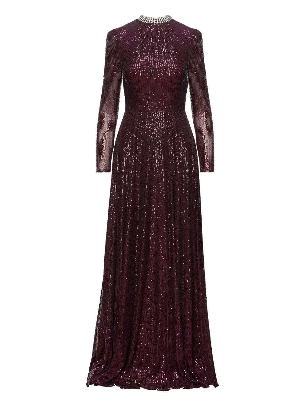 Sequin-Embellished Maxi Dress by NISSA