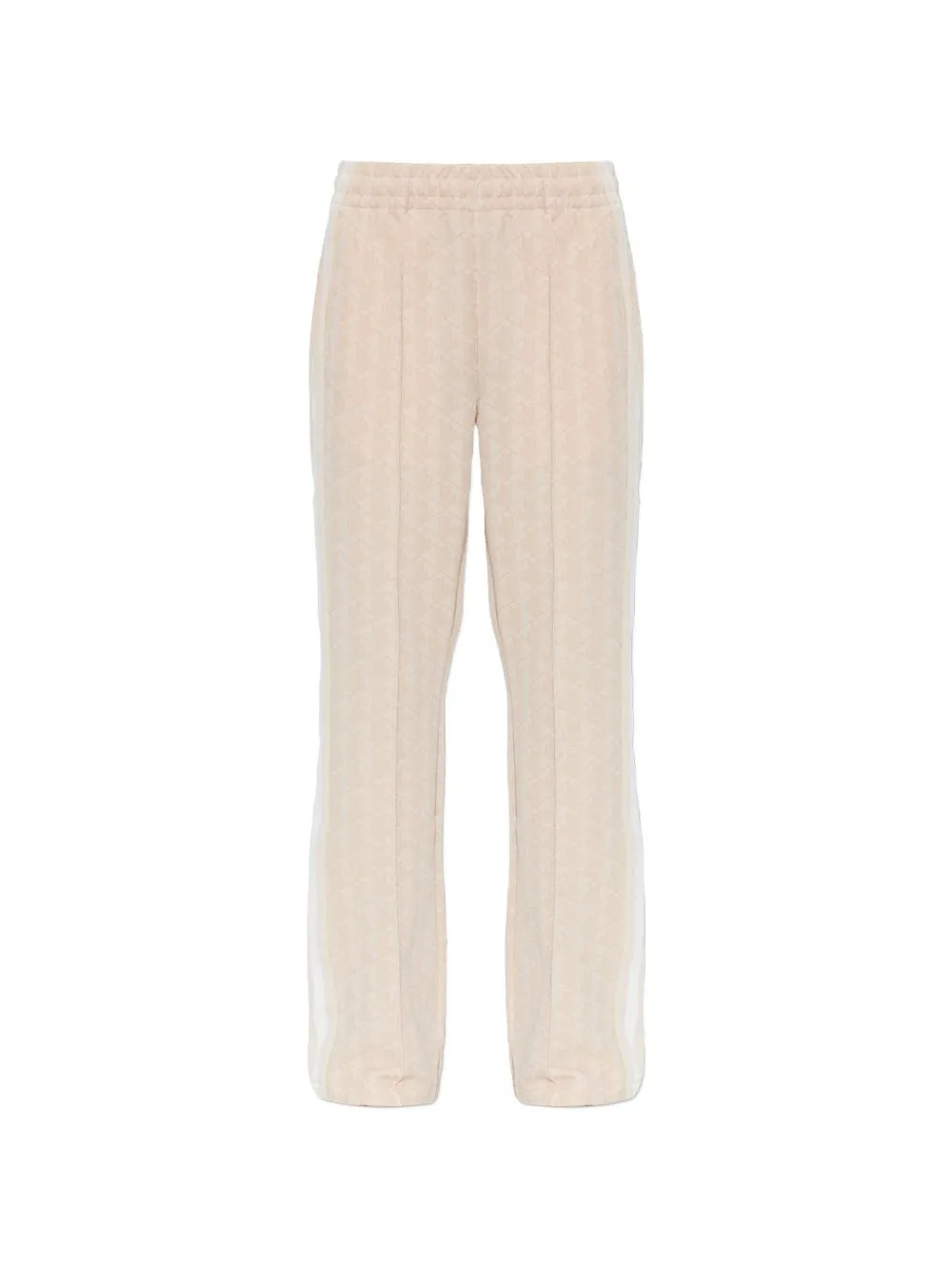 Monogram-Pattern Flared Track Pants by Lacoste